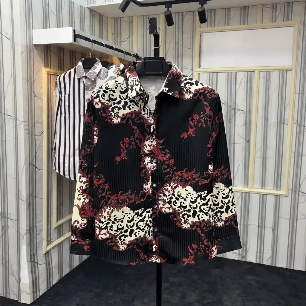 Premium Imported Ari Fabric Shirt Slim Fit Design